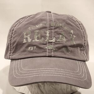 🌴 Tommy Bahama Unisex "Relax" Hat in Gray Adjustable OSFA